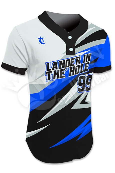 Sublimated Two-Button Jersey - The Hole Style